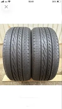 中古GRカローラ純正アドバン235/40R18 2本セット フロントで使用品①