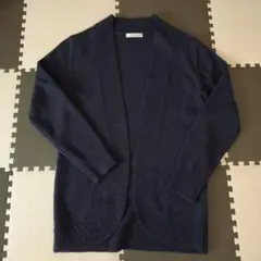 レディースカーディガン★ Lサイズ★ネイビー