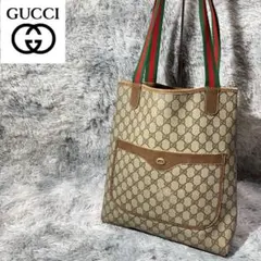 [大人気]　グッチ　GUCCI　トートバッグ　総柄　GG柄　シェリーラインのサムネイル