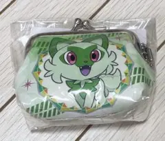 ポケモン　がま口財布　ニャオハ　財布