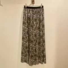 Spick&Span スピックアンドスパン　ペイズリー柄ロングスカート マキシ丈