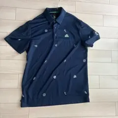 adidas ネイビー ポロシャツ M