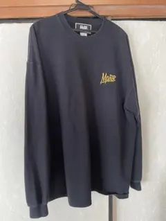 【即日発送】MOBB 黒 ロンT長袖カットソー スウェット XLサイズ