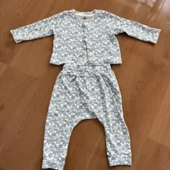 PETIT BATEAU プチバトー　アニマル柄　セットアップ　12m74cm