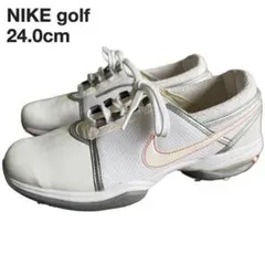 【美品】NIKE ゴルフシューズ 23㎝ 女性用 ホワイト