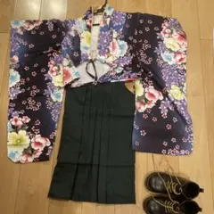 袴とブーツのセット