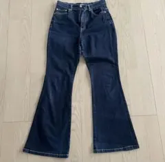 MOUSSY マウジー フレアデニム ブーツカット 濃紺 ジーンズ 26 - メルカリ