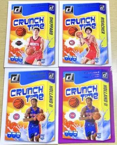 NBAカード 2024-25 Donruss CRUNCH TIME 4枚セット