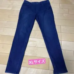 ユニクロ ヒートテックデニムレギンスパンツ XL