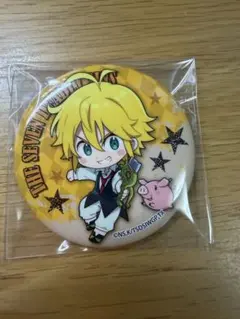 七つの大罪 メリオダス スクエア缶バッジ - メルカリ