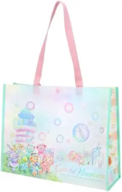 ダッフィー20周年 カラフルハピネス ショッピングバッグ
