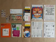 pre-school ファンクラブ特典、非売品、サイン、ステッカー、フライヤー、