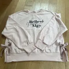Algy ピンクトレーナー Believe Please