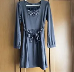 EASTBOY　ワンピース　チュニック　チャコールグレー