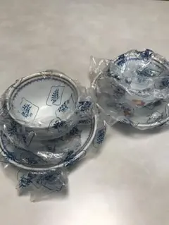 リチャードジノリイタリアンフルーツカップとソーサーセット　ペア　未使用