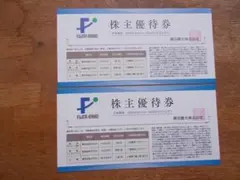 即発送　最新　藤田観光　株主優待券　２枚