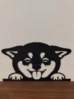 【柴犬】顔出し③ インテリアアート アートパネル ウォールアート