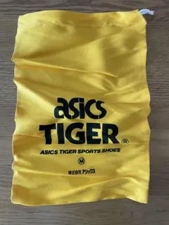ASICS TIGER スニーカー収納袋 M イエロー