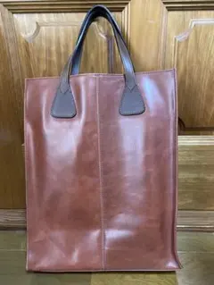 タスティング　トートバッグ レザー本革　ブラウンのサムネイル