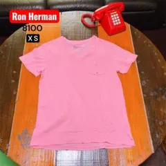 Ron Herman 8100 ダメージ加工 Vネック ポケットTシャツ XSのサムネイル