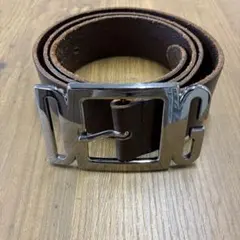 afb ロゴバックル ベルト レッド - メルカリ