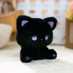 黒猫のぬいぐるみ