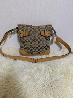 完売カラー！COACH F19682 ショルダーバッグ コーチ シグネチャー