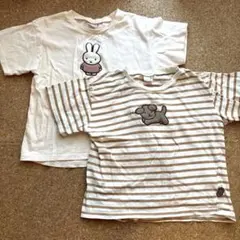 プティマイン　半袖Tシャツ　ミッフィー　2枚セット