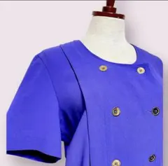 vintage ヴィンテージ ワンピース 無地 プリーツ レトロ USA海外古着