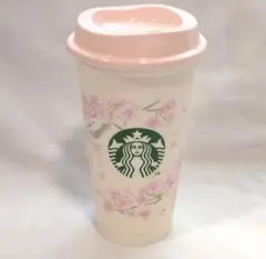 スターバックス：SAKURA2025 リユーザブルカップ 473ml　スタバ　桜