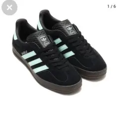 adidas GAZELLE BLACK/CLEAR MINT/GUM