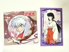 犬夜叉 海外限定 花鳥風月シリーズ 缶バッジ 特典カード