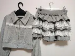 SHEIN グレー セットアップ