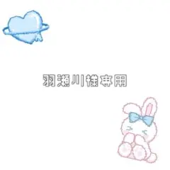 ︎︎☁ 羽瀬川様専用ページ