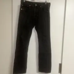 Levi's 501 ブラックデニムパンツ