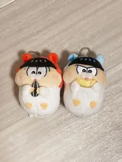 おそ松さん ぬいぐるみ ハム松　おそ松　カラ松