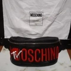 MOSCHINO　モスキーノ　 MTVロゴ　ボディバッグ　希少品