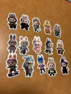 ラブブキャラクター ステッカーセット 15枚