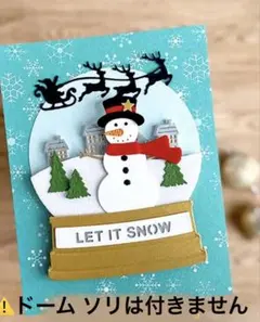 新品カッティングダイ【雪だるま】ダイカット/アルバムクラフト - メルカリ