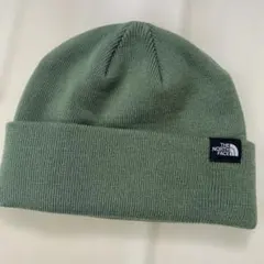 THE NORTH FACE キッズニット帽 オリーブグリーン