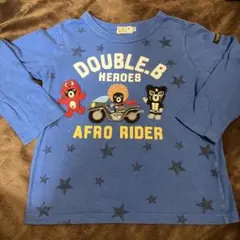 DOUBLE.B 長袖カットソー100