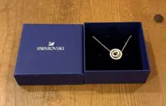 SWAROVSKI ネックレス ゴールドカラー サークルモチーフのサムネイル