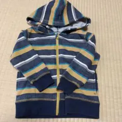 キッズ　100 裏起毛　フード付きパーカー