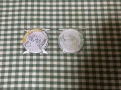 名探偵コナン アニメ コナン展 原画缶バッジ 安室透 服部平次