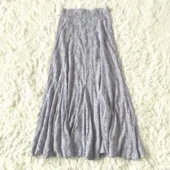 ZARA ザラ 花柄フレアスカート XS ロング マキシ丈 レーヨン 涼しい