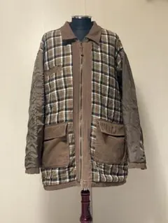 [Remake] Inside out check blousonのサムネイル