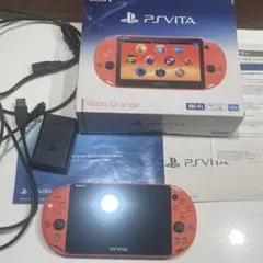 PSVita本体 PCH-2000 ZA24 ネオンオレンジ 動作確認済 箱付き