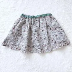 【極美品】ディーフェセンス スカート スカート 花柄 ピンク リボン 80cm