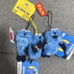 PUPPET SUNSUN ぬいぐるみマスコット 3種セット