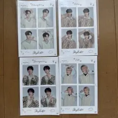 straykids ファミマ プリントフォト風シールセット 4種